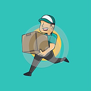 delivery services order shipping box online parcel
