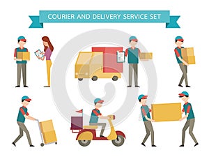 Delivery set