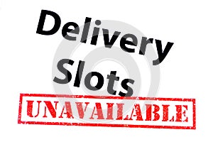 Delivery Slots Unavailable