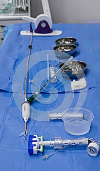 Delivery system. Medtronic Aortic Valve. heart surgery. Health Care Full-root Aortic Valve Replacement by Stentless Aortic photo