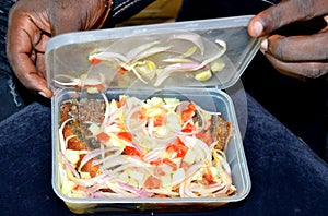 Delivery of take-away food