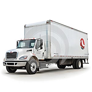 Delivery Truck isolated on white background