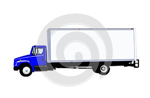 Delivery Truck vector