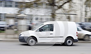 Delivery van