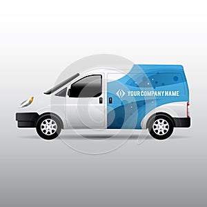 Delivery Van - Advertisement and Corporate Identity Design