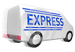 Delivery van express