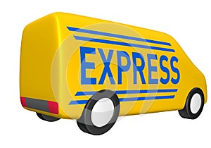 Delivery van express