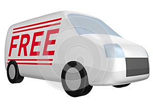 Delivery van free