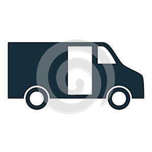 Delivery van icon