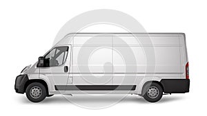 Delivery Van Mockup