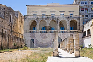 Della Marra palace. Barletta. Puglia. Italy.