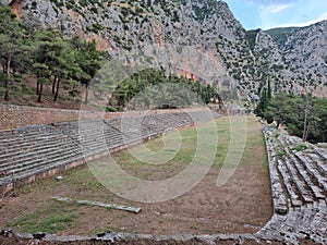 delphi stadio stadium ancient greek seesighting greece