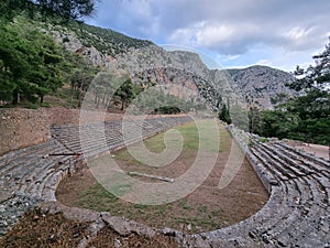 delphi stadio stadium ancient greek seesighting greece