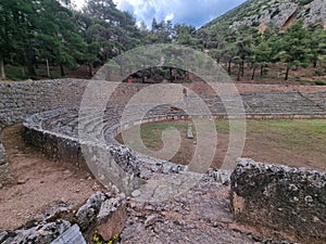 delphi stadio stadium ancient greek seesighting greece