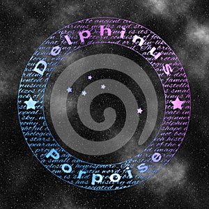 Delphinus Constellation, Dolphin Constellation photo