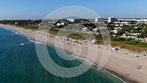 Delray Beach, Aerial View, Florida`s Atlantic Coast, Amazing Landscape