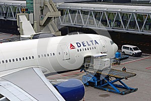 Delta airlines airbus A330 N854NW