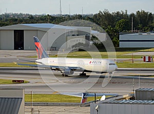 Delta Airlines passenger jet