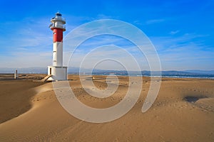 Delta del Ebro lighthouse Punta del Fangar photo