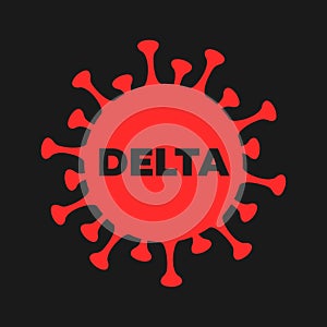 Delta variant and mutation of Covid-19 and coronavirus photo