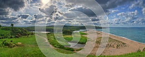 The delta of Veleka river, Bulgaria - panorama