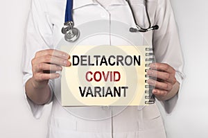 Deltacron variant of coronavirus. New variant