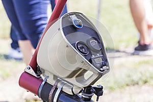 Deltaplan dashboard close up