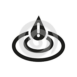 deluge icon. Trendy deluge logo concept on white background from