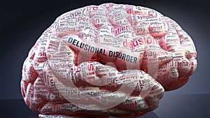Delusional disorder and a human brain