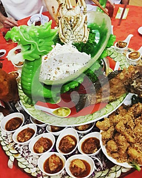 Deluxe Chinese Dish platter