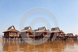 Deluxe hotel on Inle Lake, Myanmar