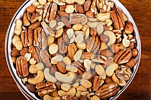 Deluxe Mixed Nuts in Christmas Tin