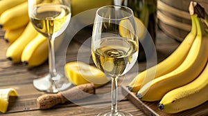 Delve into the sweetness of banana matched with a buttery Chardonnay for a tropical and velvety experience on the palate photo
