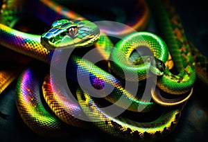 Delving into the Hypnotic World of the Chromatic Quantum Serpent photo