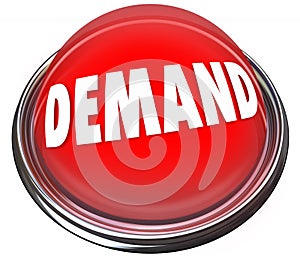 Demand Red Button Increase Customer Response Support New Product
