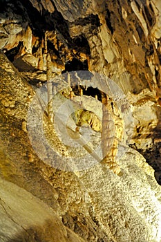 Demanovska Cave of Liberty, Slovakia. Europe.