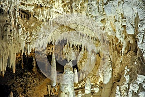 Demanovska Cave of Liberty, Slovakia. Europe.