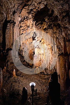 Demanovska Freedom cave in Low Tatras mountains in Slovakia