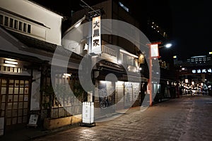 Demboin-dori Street: where a streetscape during the Edo period