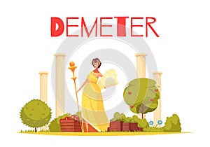 Demeter Cartoon Composition photo