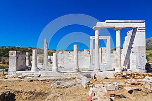 Demeter Temple, Naxos island, Cyclades, Aegean, Greece