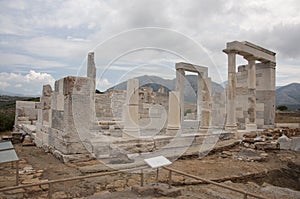 Demeter temple of Naxos