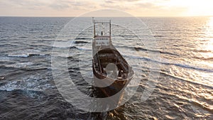 Demetrios II shipwreck in Chloraka, Paphos