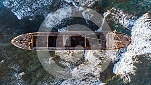 Demetrios II shipwreck in Chloraka, Paphos
