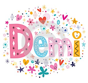 Demi girls name photo