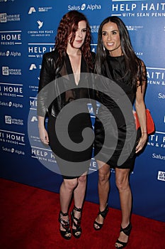 Demi Moore, Rumer Willis