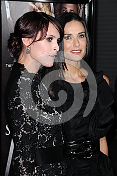 Demi Moore,Rumer Willis