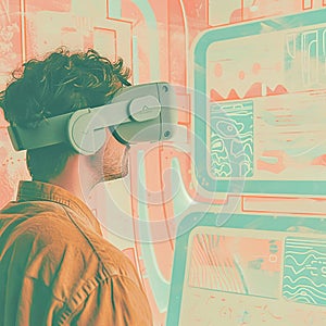 Demo session of a new virtual reality simulation aimed at enhancing practical skills photo