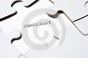 Democracy concept view