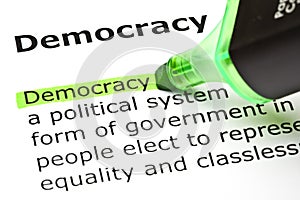 Democracy Definition